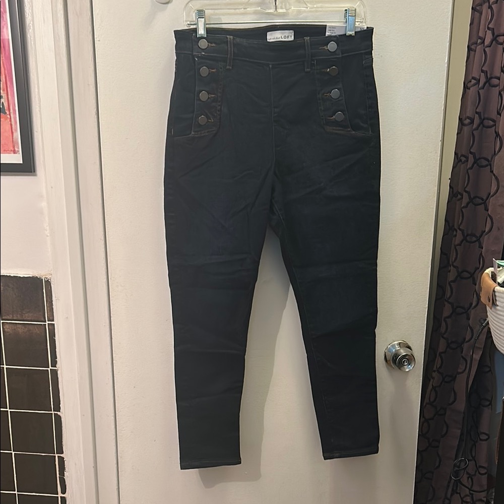 LOFT The Skinny High-Rise Jeans NWT size 30 petite
